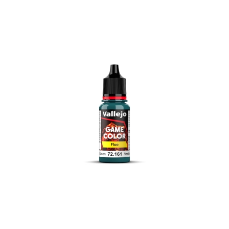 VALLEJO 72161 Game Color Fluo 18 ml Fluorescent Cold Green