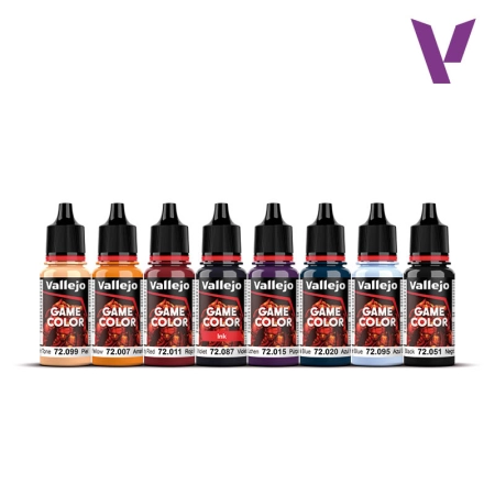 VALLEJO 72194 Fantasy Colors Set - Purple Dragons