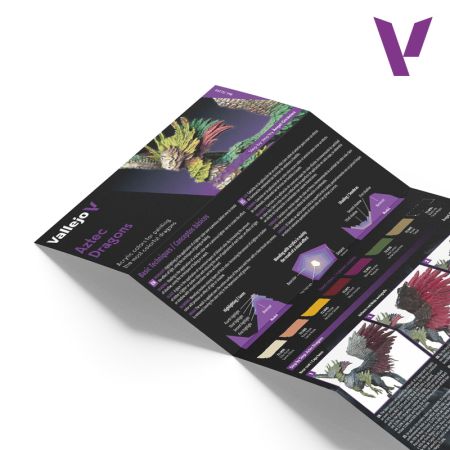 VALLEJO 72195 Fantasy Color Set - Aztec Dragons