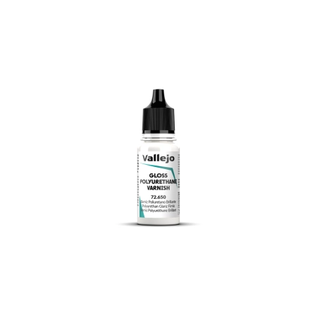 VALLEJO 72650 Polyurethane Gloss Varnish 18 ml