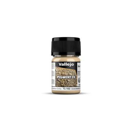 VALLEJO 73102 Pigment 35 ml Light Yellow Ochre
