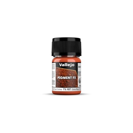 VALLEJO 73107 Pigment 35 ml Dark Red Ochre