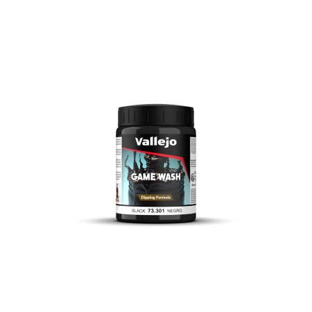 VALLEJO 73301 Game Color Black Wash 200 ml