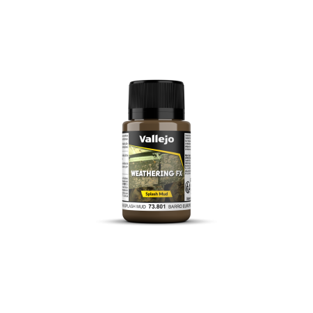 VALLEJO 73801 Weathering Effects 40 ml European Spalsh Mud
