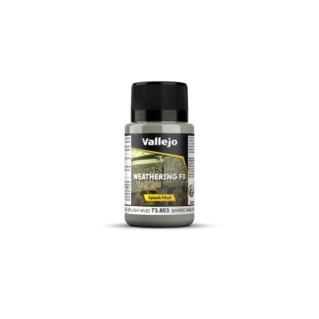 VALLEJO 73803 Weathering Effects 40 ml Industrial Spalsh Mud