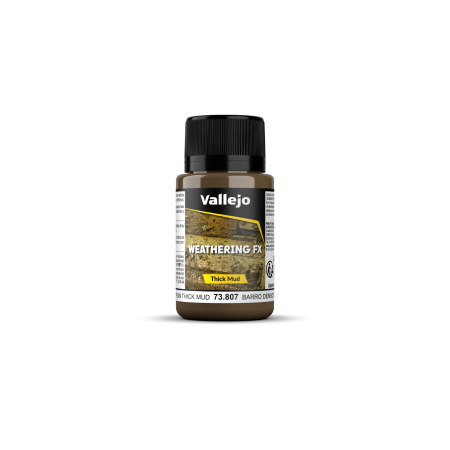 VALLEJO 73807 Weathering Effects 40 ml European Thick Mud