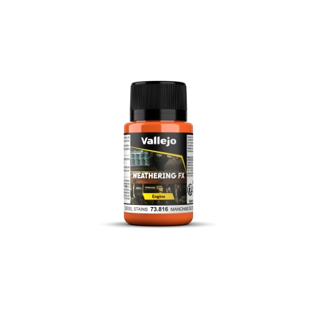 VALLEJO 73816 Weathering Effects 40 ml Diesel Stains