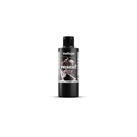 VALLEJO 74660 Surface Primer 200 ml Gloss Black Primer