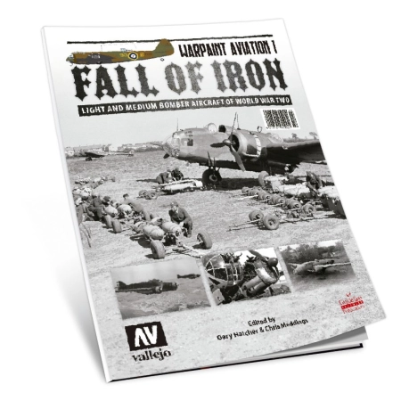VALLEJO 75016 Książka: Warpaint Aviation 1 - Fall of Iron - Light and Medium bomber aircraft WWII