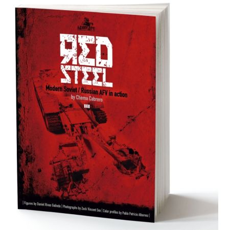 VALLEJO 75043 Książka: Red Steel - Modern Soviet/Russian AFV in action