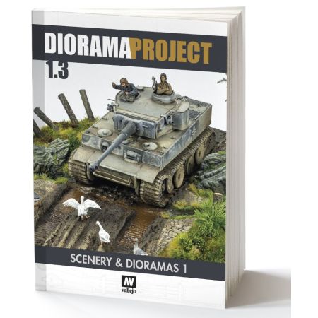 VALLEJO 75049 Książka: Diorama Project 1.3 - Scenery & Dioramas