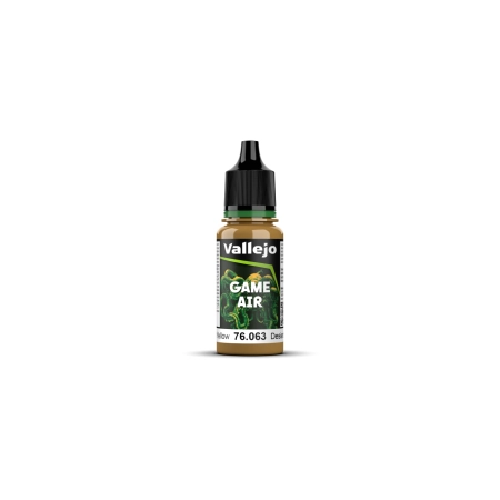 VALLEJO 76063 Game Air 063-18 ml Desert Yellow