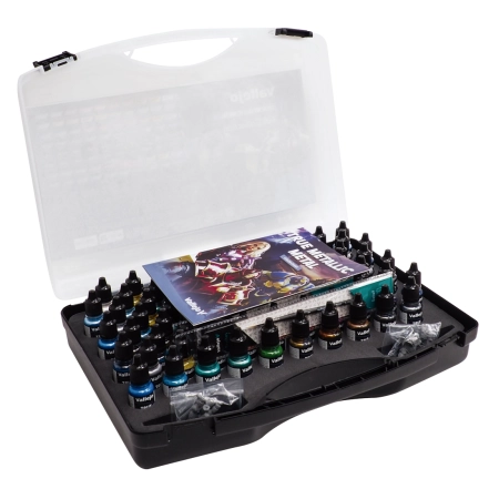 VALLEJO 77250 True Metallic Metal  Full Collection Case