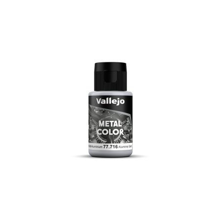 VALLEJO 77716 Metal Color 32ml Semi Mate Aluminium