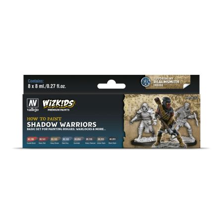 VALLEJO 80253 Wizkids Zestaw Premium 8 farb - Shadow warriors