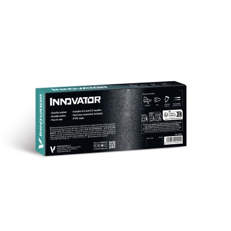 VALLEJO 90001 Aerograf INNOVATOR By Vallejo, Gravity System 2 in 1 - 0.2 / 0.3