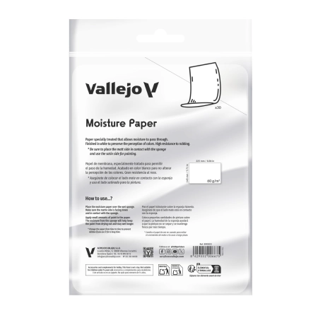 VALLEJO B90003 Papier do mokrej palety - 30 szt.