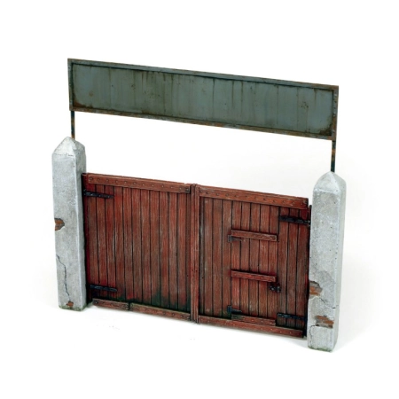 VALLEJO SC006 Vallejo Scenics Village Gate 15x15 cm 1:35