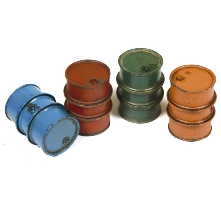 VALLEJO SC203 Vallejo Scenics Civilian Fuel Drums 1:35