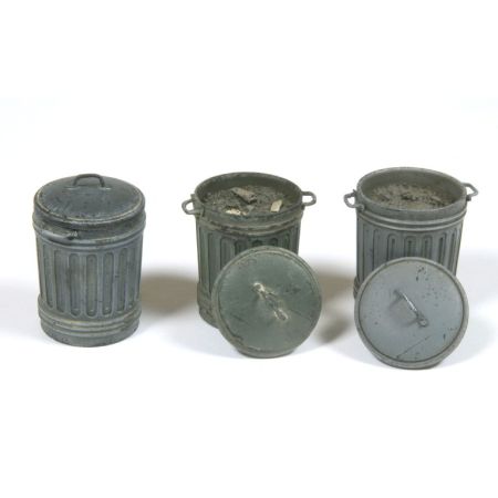 VALLEJO SC212 Vallejo Scenics Garbage Bins #1 1:35