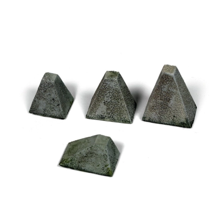 VALLEJO SC218 Vallejo Scenics Höckerhindernis Type 38 (Anti-Tank Barriers) 1:35