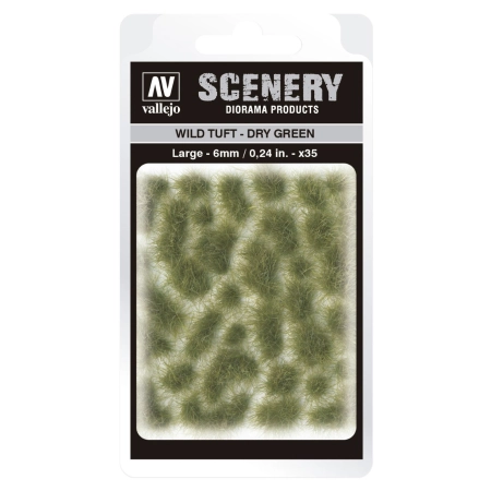 VALLEJO SC415 Wild Tuft - Dry Green
