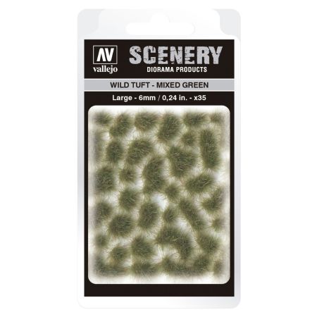 VALLEJO SC416 Wild Tuft - Mixed Green
