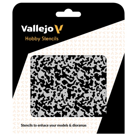 VALLEJO ST-AIR001 Szablon Weathered Paint 1:48