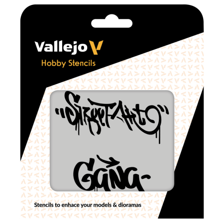 VALLEJO ST-LET004 Szablon Street Art nr 2, 1:35