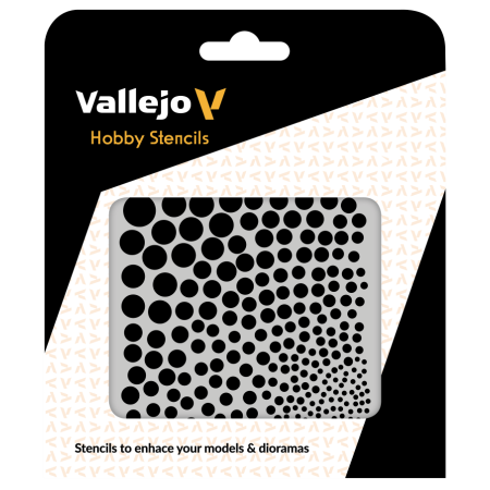 VALLEJO ST-SF002 Szablon Circle Textures