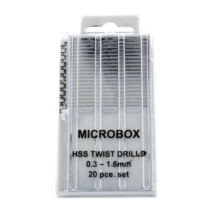 VALLEJO T01001 Zestaw wierteł (20 szt.) 0.3-1.6mm