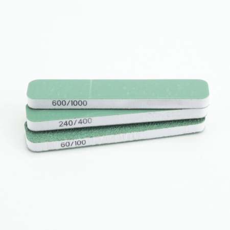 VALLEJO T04001 Pilniki elastyczne dwustronne (60/100, 240/400, 600/100) 3 szt. (90x19x6mm)