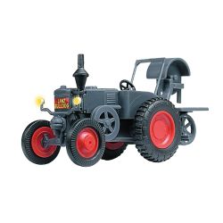 VIESSMANN 1155 H0 Traktor Lanz Bulldog z piłą i oświetleniem Led