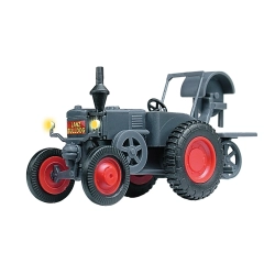 VIESSMANN 1155 H0 Traktor Lanz Bulldog z piłą i oświetleniem Led