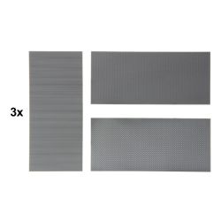 KIBRI 11984 H0 Płytka modelarska - Płytki ryflowane