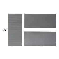 KIBRI 11984 H0 Płytka modelarska - Płytki ryflowane