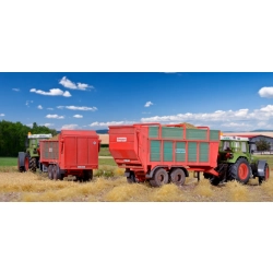 KIBRI 12237 H0 Dwie przyczepy Kemper Unitrans 1800