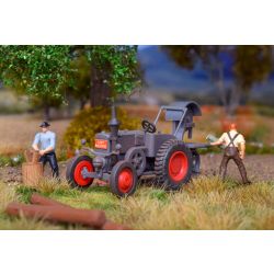 KIBRI 12255 H0 Traktor Lanz Bulldog z piłą taśmową