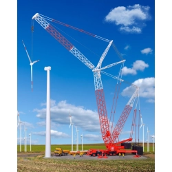 KIBRI 13016 H0 Dźwig Liebherr LG 1800 Spacelifter