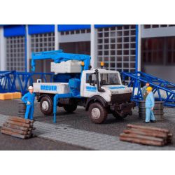 KIBRI 13059 H0 Unimog z dźwigiem