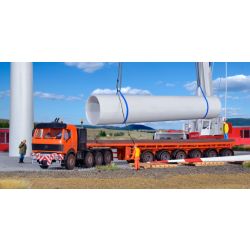 KIBRI 13518 H0 Ciągnik siodlowy Mercedes SK z naczepą Noteboom