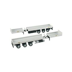 KIBRI 13545 H0 Naczepy ciężarowe Doll Vario - 2 szt.