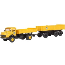 KIBRI 14029 H0 Mercedes LAK 2624 z przyczepą