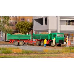 KIBRI 14040 H0 MAN 26.321 DFK wywrotka z przyczepą