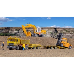 KIBRI 14066 H0 MAN 26.362 DFS wywrotka z przyczepą