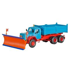 KIBRI 15030 H0 Magirus Deutz 230D 26AK z pługiem