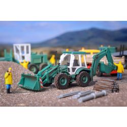 KIBRI 15217 H0 Koparko-ładowarka JCB 4CX