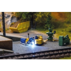 VIESSMANN 1538 H0 Ruchoma figurka - spawacz