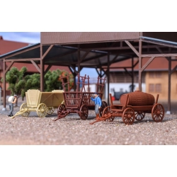 KIBRI 15703 H0 Wozy drewniane - 3 szt.