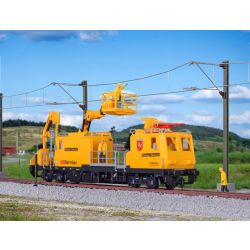 KIBRI 16082 H0 Pociąg pogotowia sieciowego P&T MTW 100.083/1